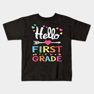 Heo 1st Grade Back To Schoo First Grade Teachers Students1 Kids T-Shirt